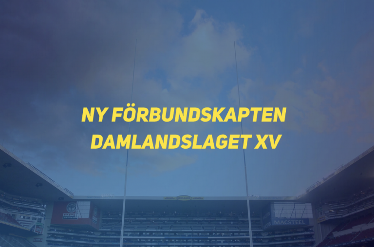Ny förbundskapten DaM XV